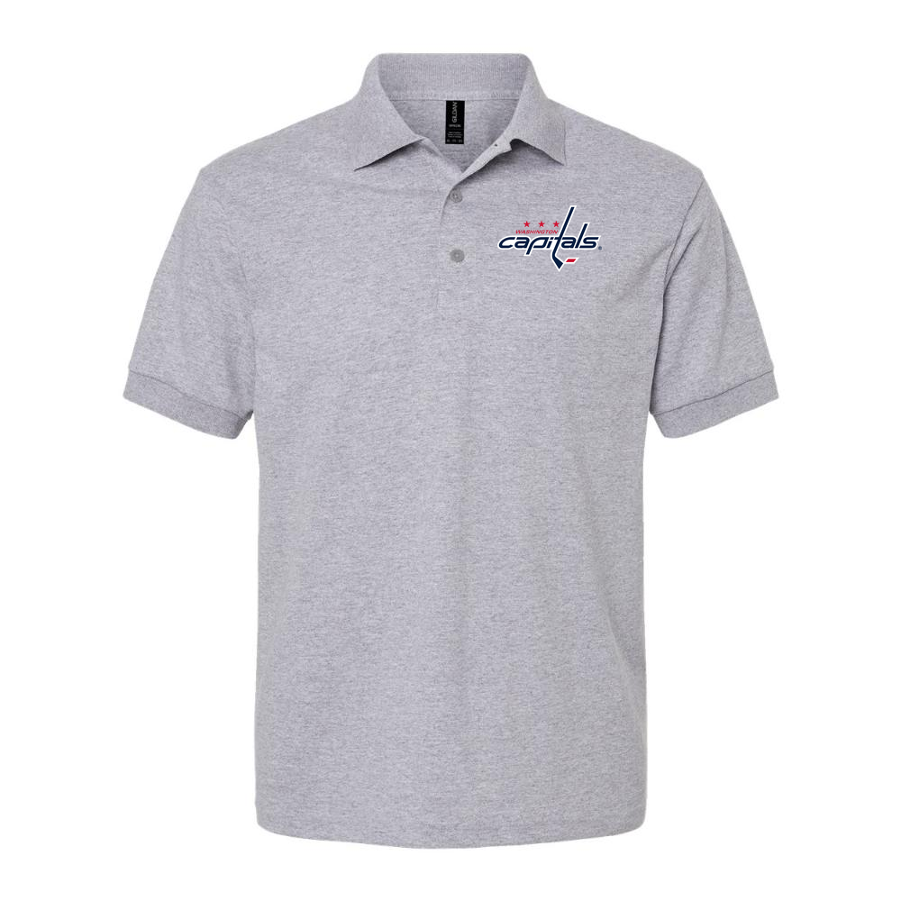 Men's Washington Capitals Dry Blend Polo - Gray