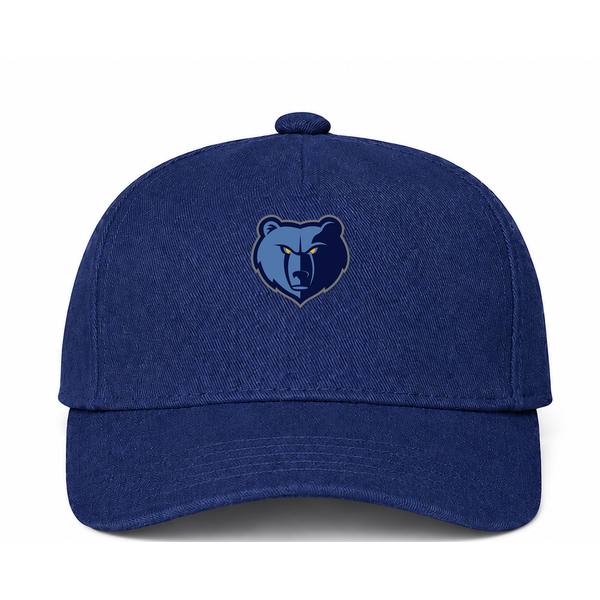 Memphis Grizzlies NBA Logo Navy Dad Baseball Cap Hat