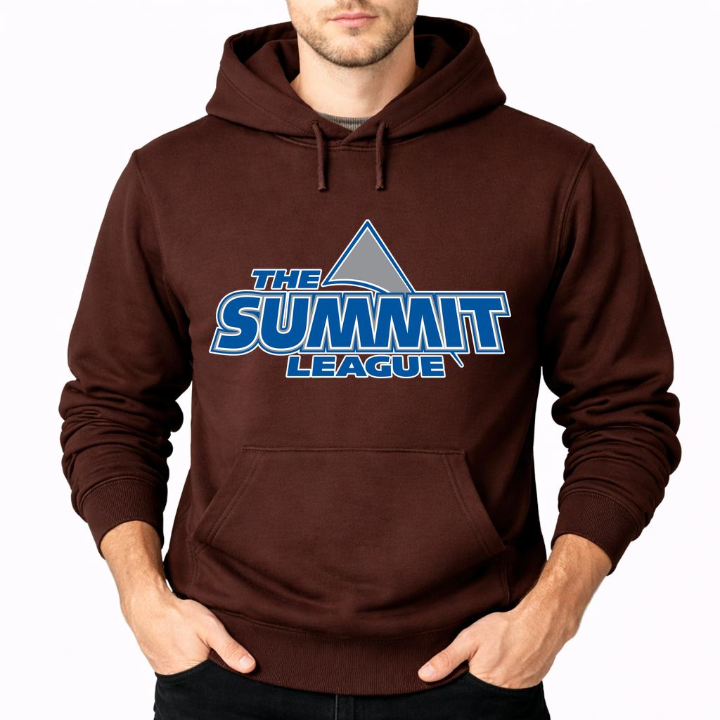 Men's The Summit League Pullover Hoodie - Brown