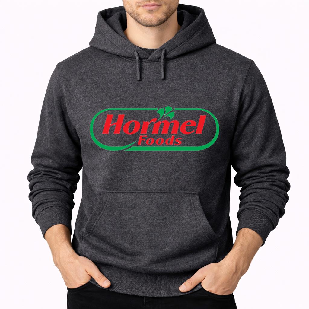 Men's Hormel Food Pullover Hoodie - Charcoal