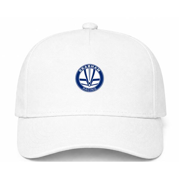Brabham Racing White Dad Baseball Cap Hat