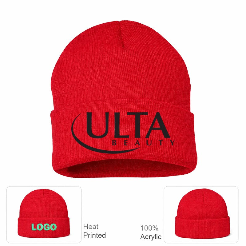 Ulta Beauty Red Beanie Hat