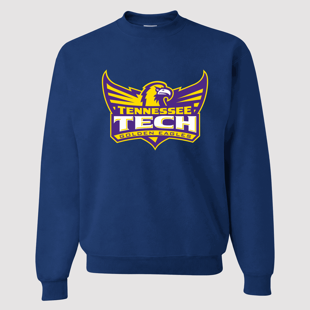 Men's Tennessee Tech Golden Eagles Crewneck Sweatshirt - Blue