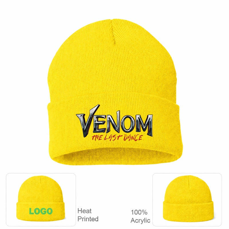 Venom The Last Dance Beanie Hat - Yellow