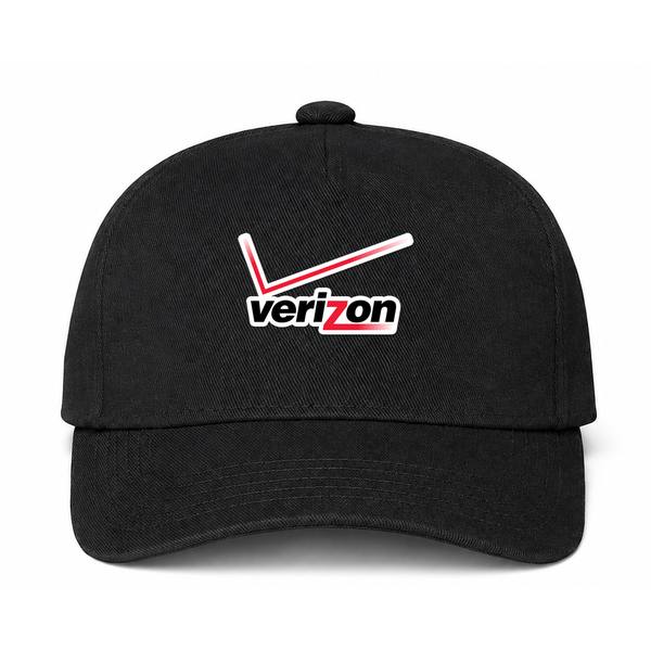 Verizon Wireless Logo Black Dad Baseball Cap Hat