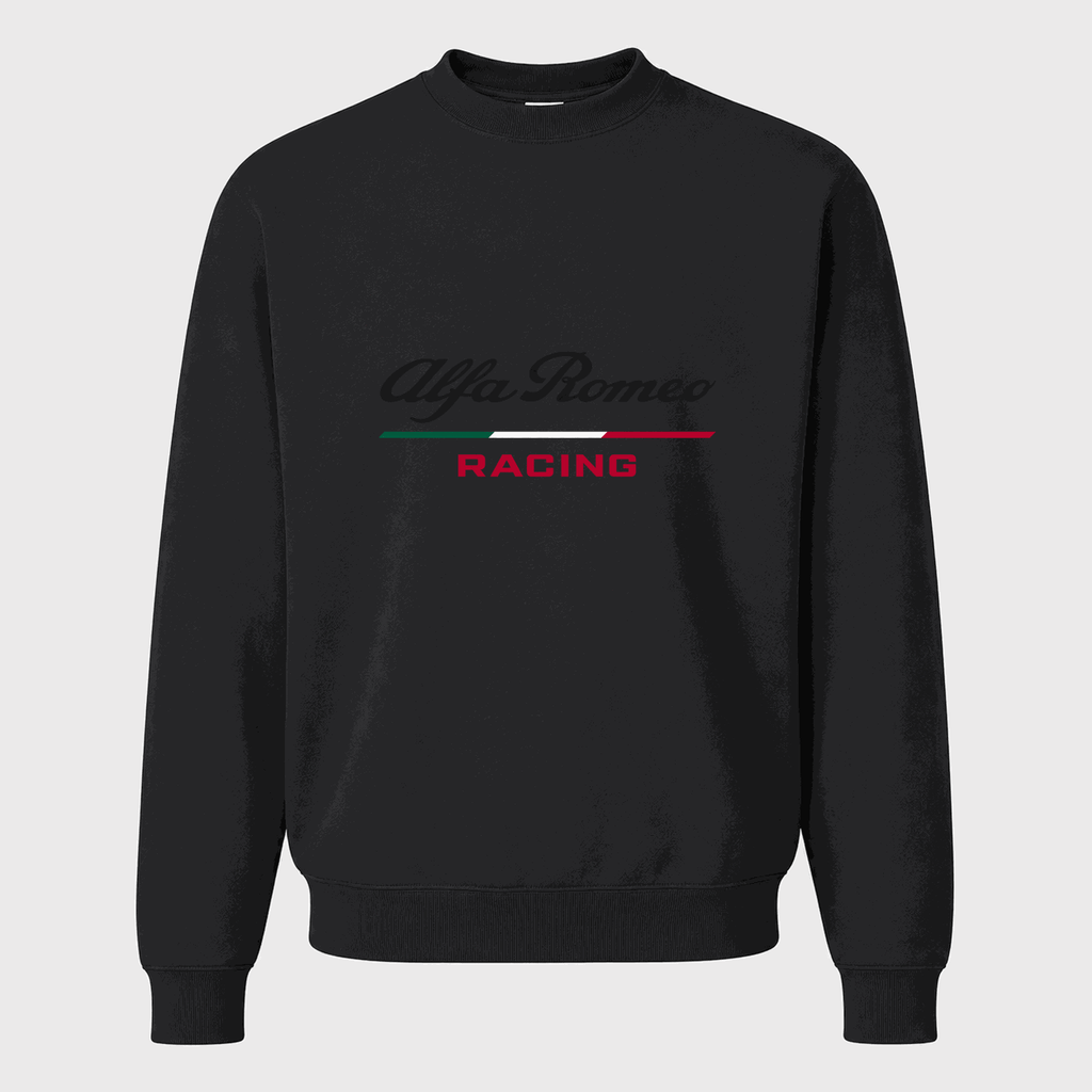 Men's Alfa Romeo Racing Crewneck Sweatshirt - Black