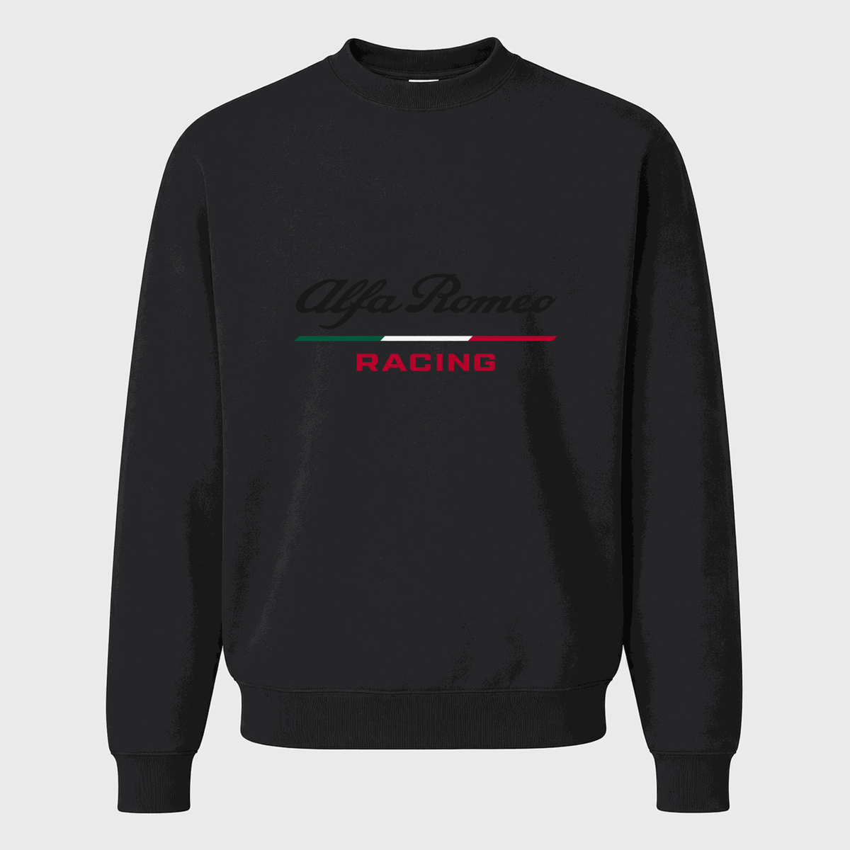 Men's Alfa Romeo Racing Crewneck Sweatshirt - Black