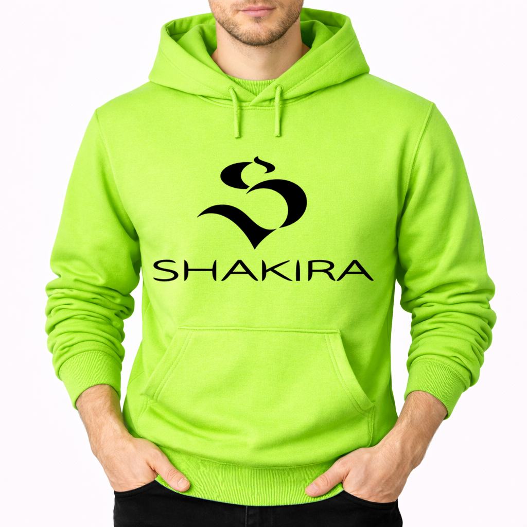 Men's Shakira Pullover Hoodie - Lime green