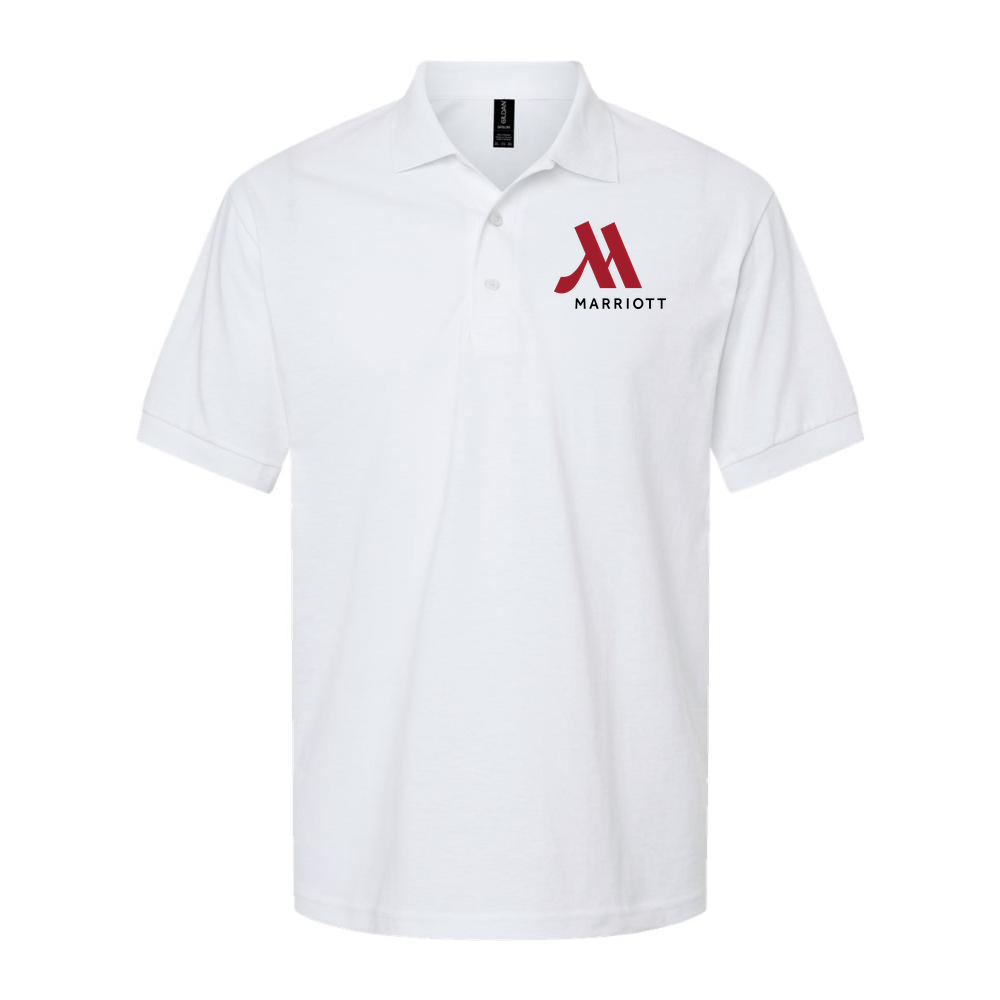 Men's Marriott Dry Blend Polo - White