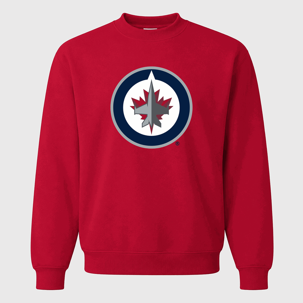 Men's Winnipeg Jets Crewneck Sweatshirt - Red