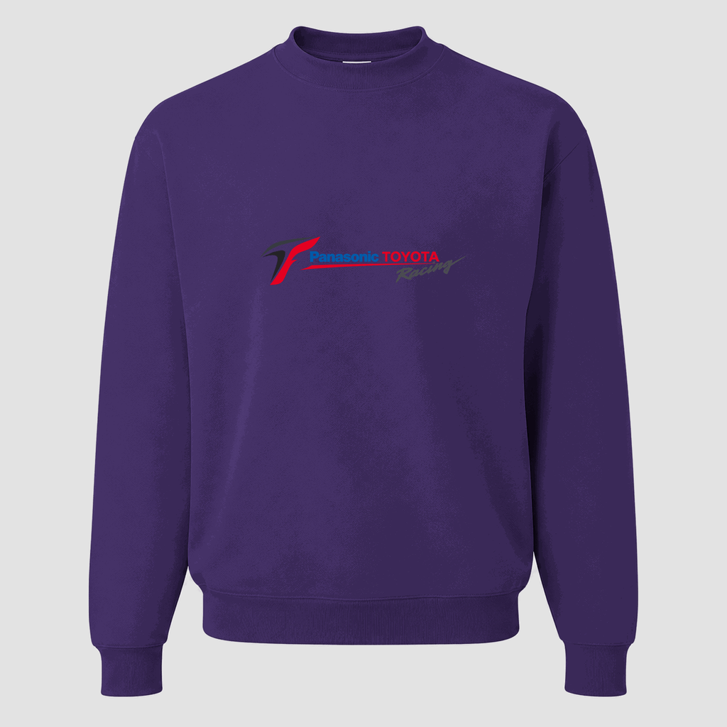 Men's Panasonic Toyota Racing Crewneck Sweatshirt - Purple