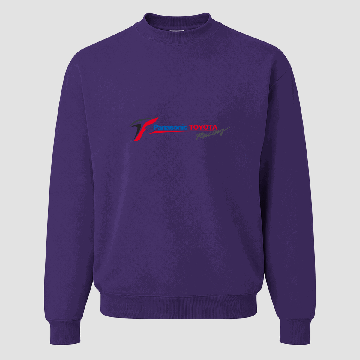 Men's Panasonic Toyota Racing Crewneck Sweatshirt - Purple