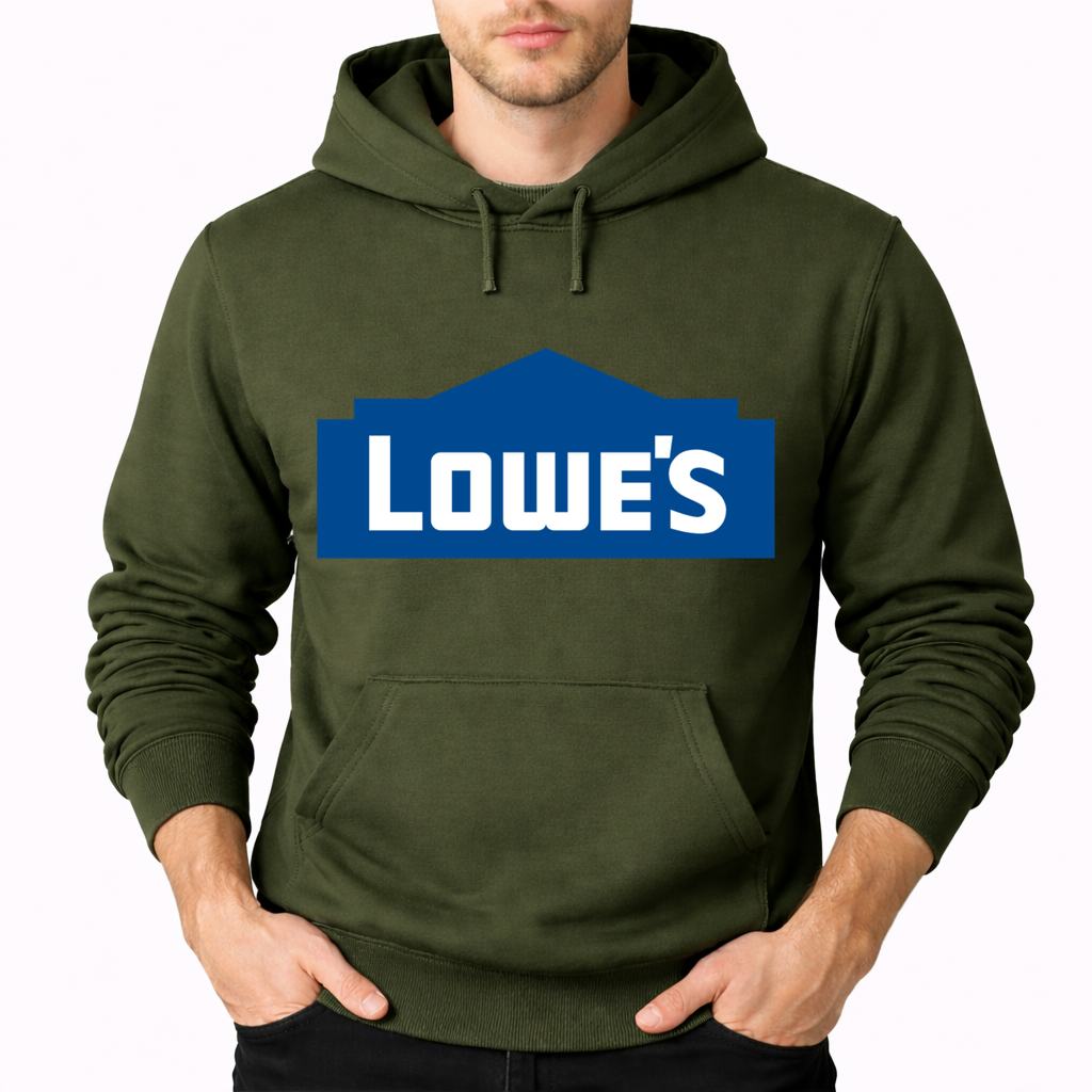 Men's Lowe's Pullover Hoodie - Army Green