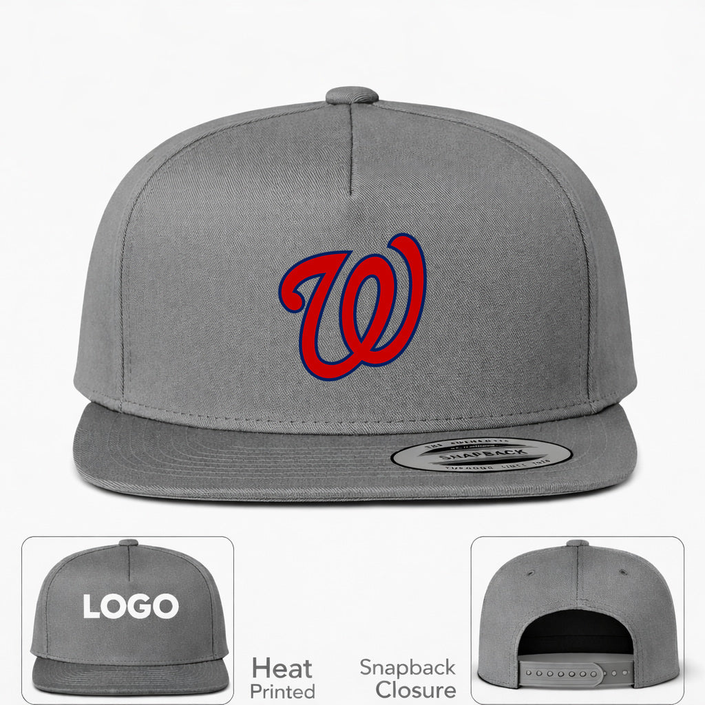 MLB Washington Nationals Snapback Hat - Gray