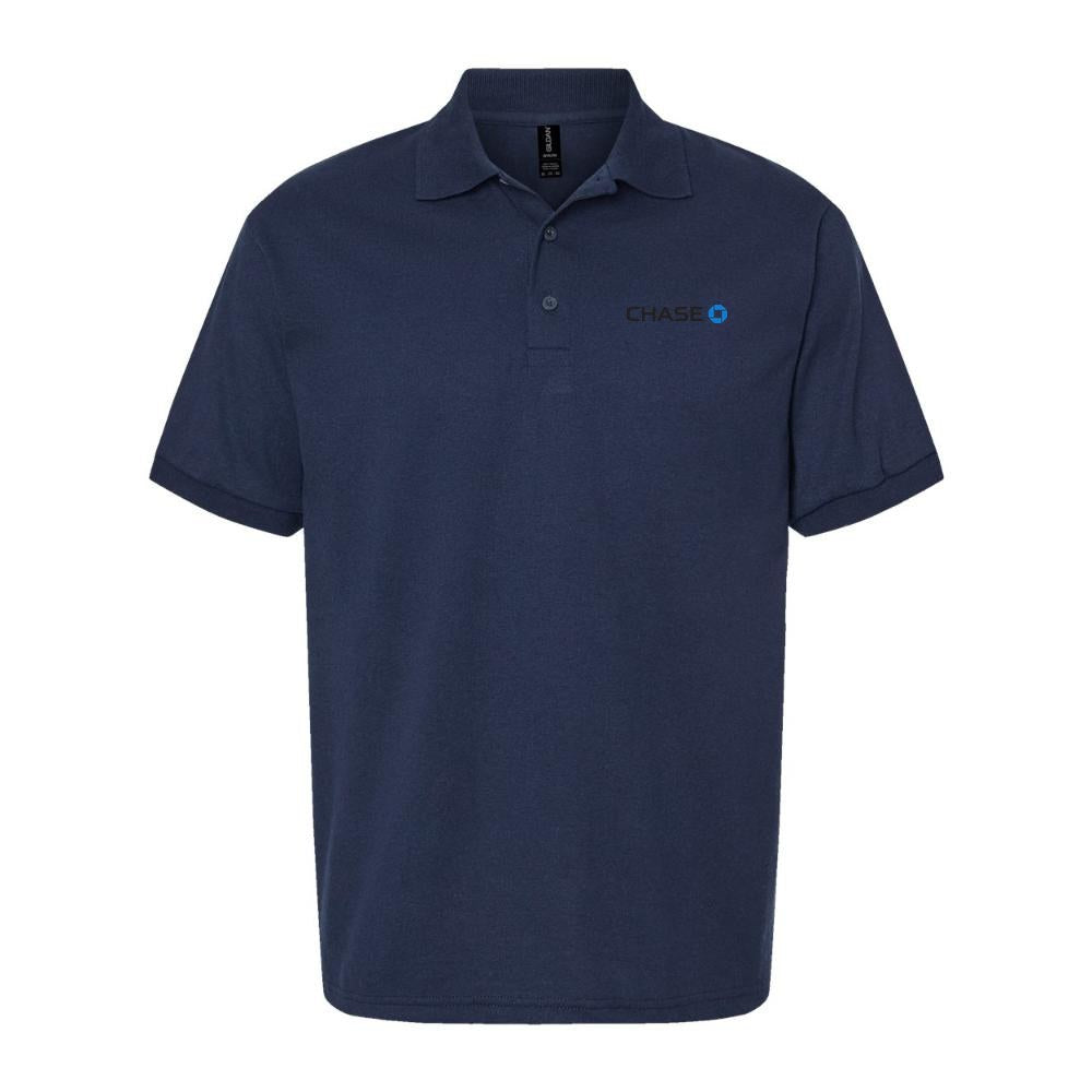 Men's Chase Black Dry Blend Polo - Navy
