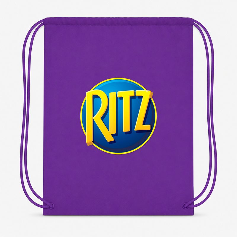 Ritz Mondelez Food Drawstring Bag - Purple