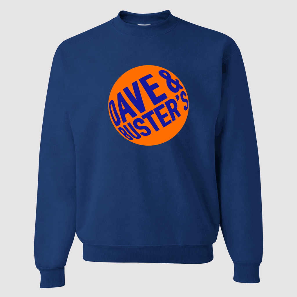 Men's Dave & Buster's Crewneck Sweatshirt - Blue