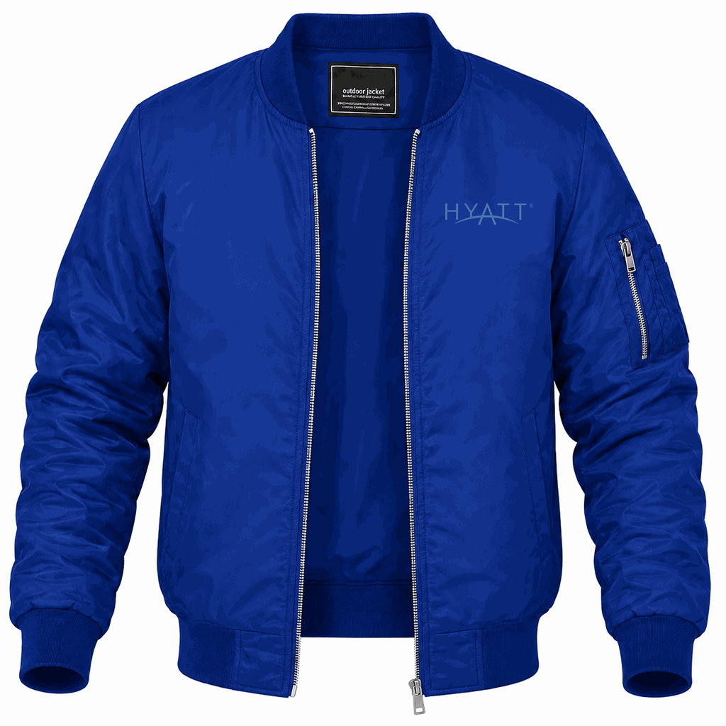 Men's Hyatt Lightweight Bomber Jacket - Blue