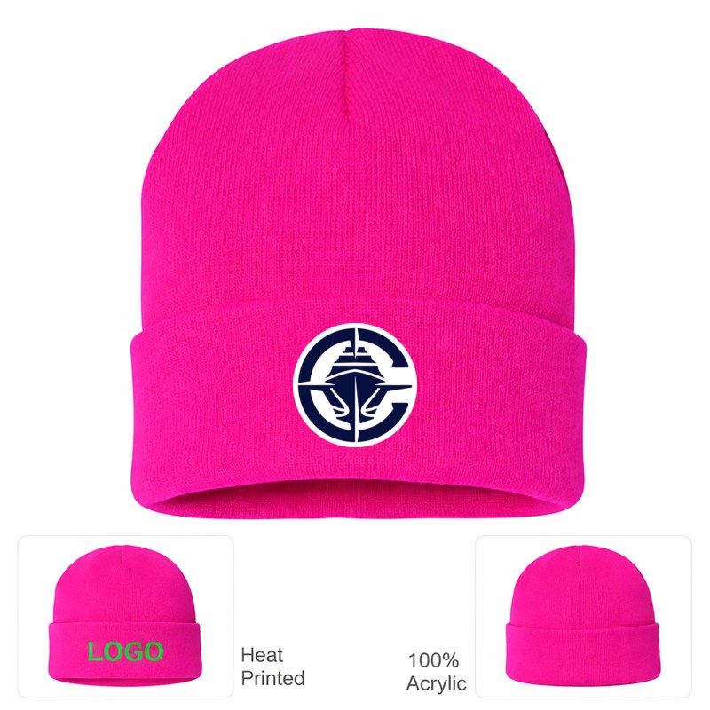 Los Angeles Clippers Hot Pink Beanie Hat