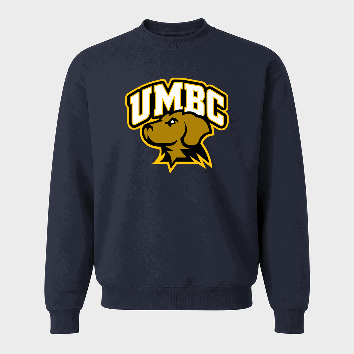 Men's UMBC Retrievers Crewneck Sweatshirt - Navy