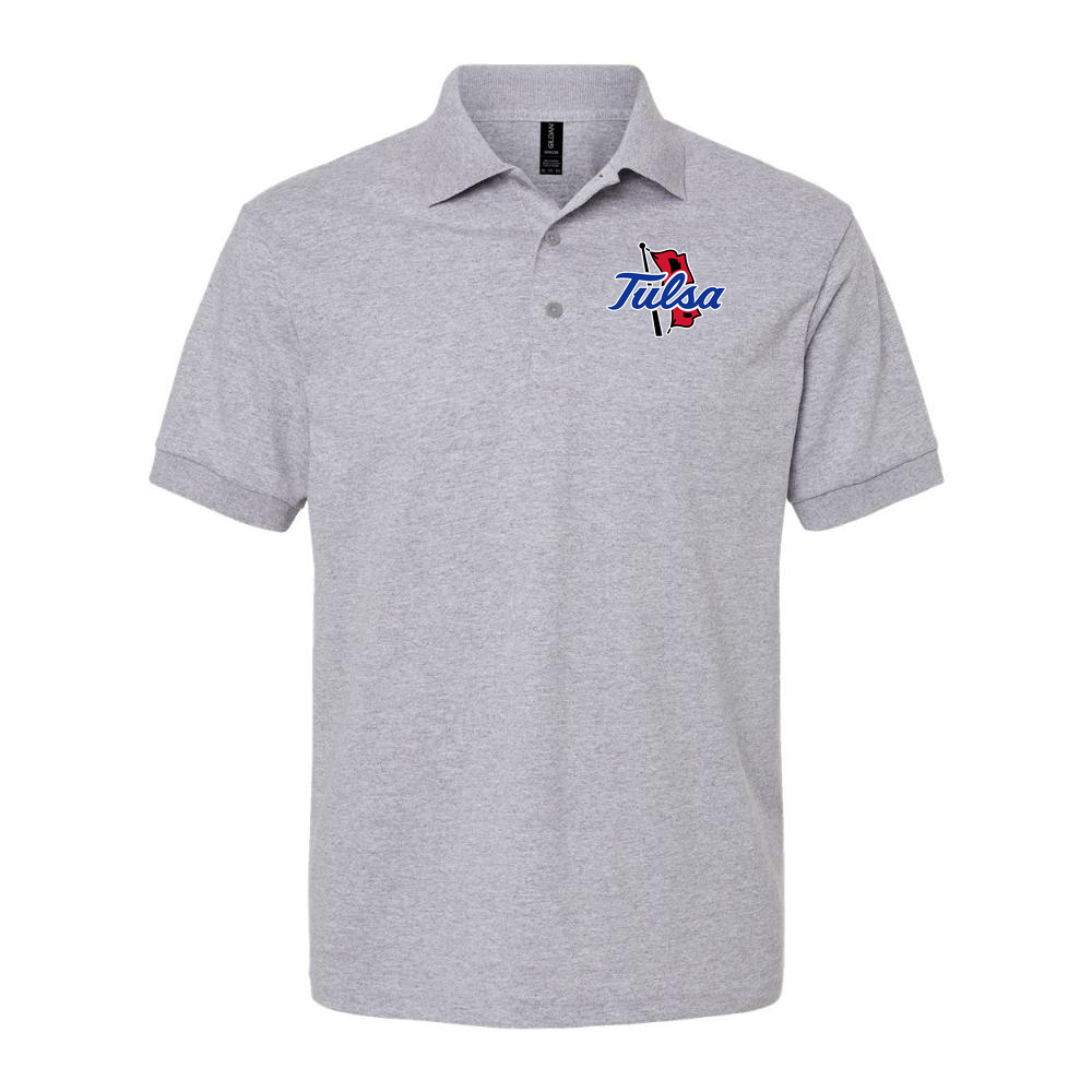 Men's Tulsa Golden Hurricane Dry Blend Polo - Gray