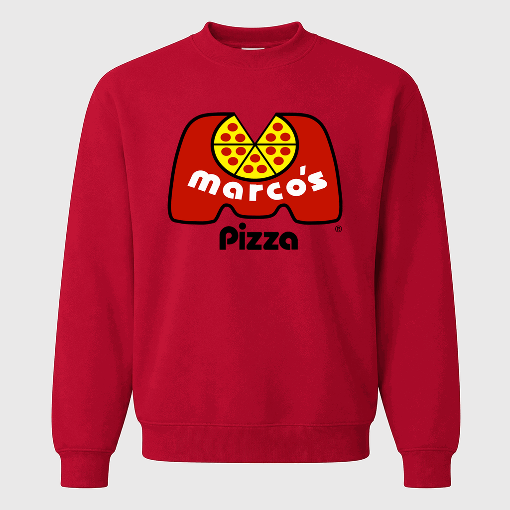 Men's Marco's Pizza Crewneck Sweatshirt - Red