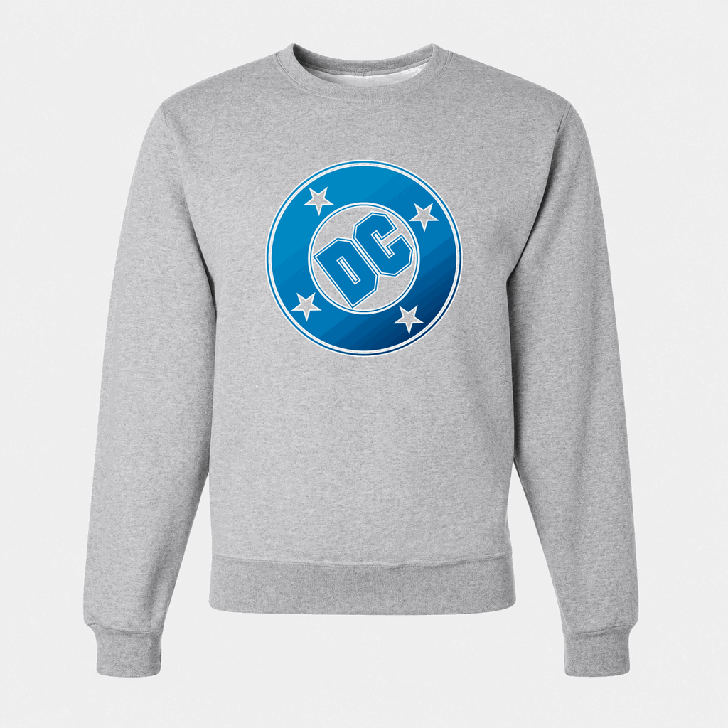 Men's DC Comics Crewneck Sweatshirt - Gray