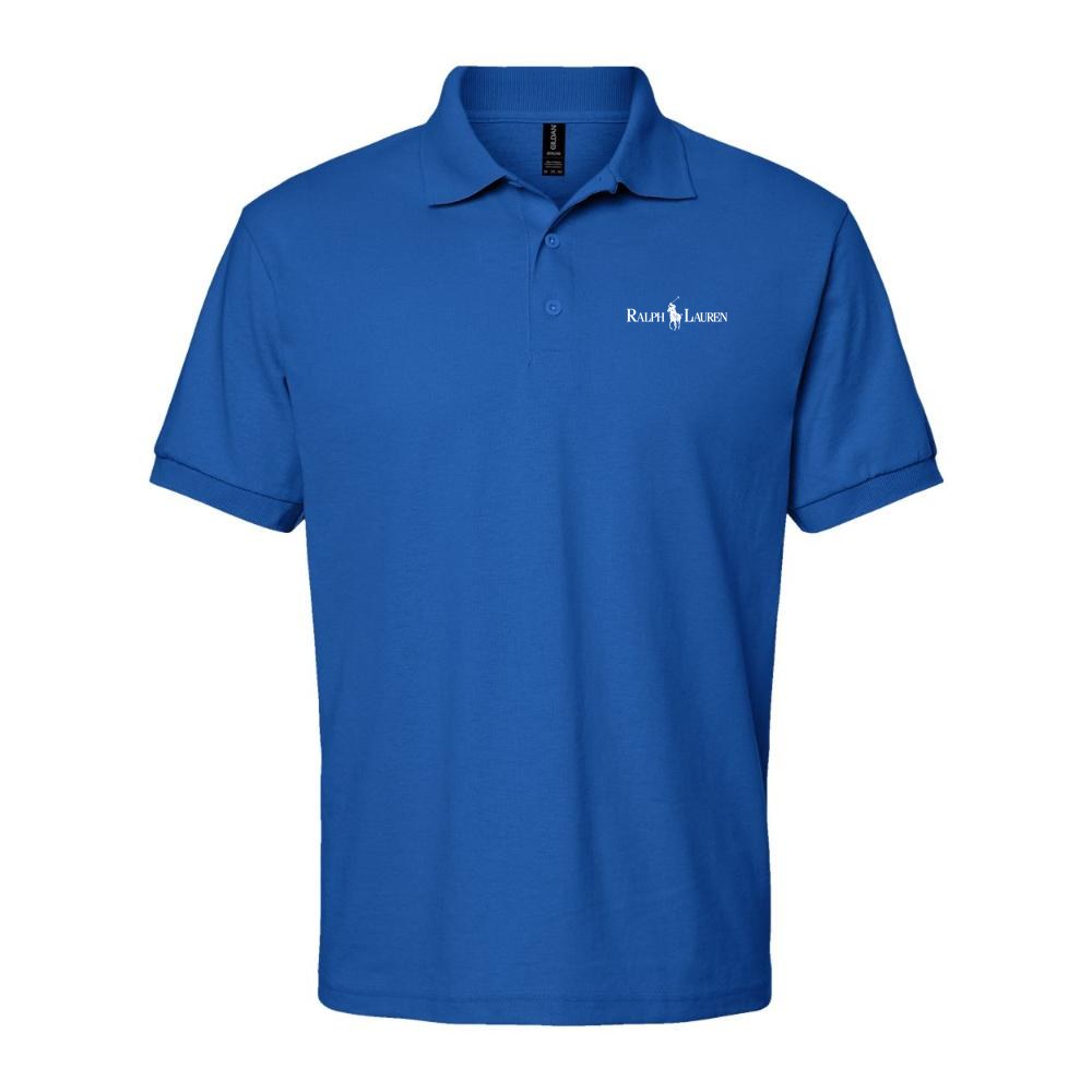 Men's Polo Ralph Lauren white Dry Blend Polo - Blue