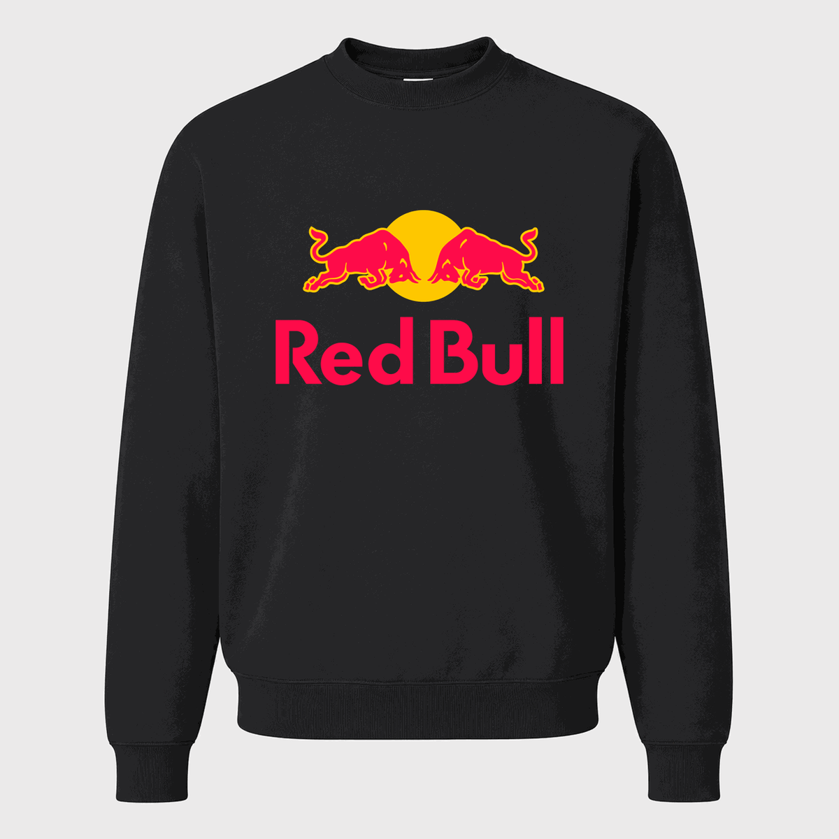 Men's Red Bull Crewneck Sweatshirt - Black