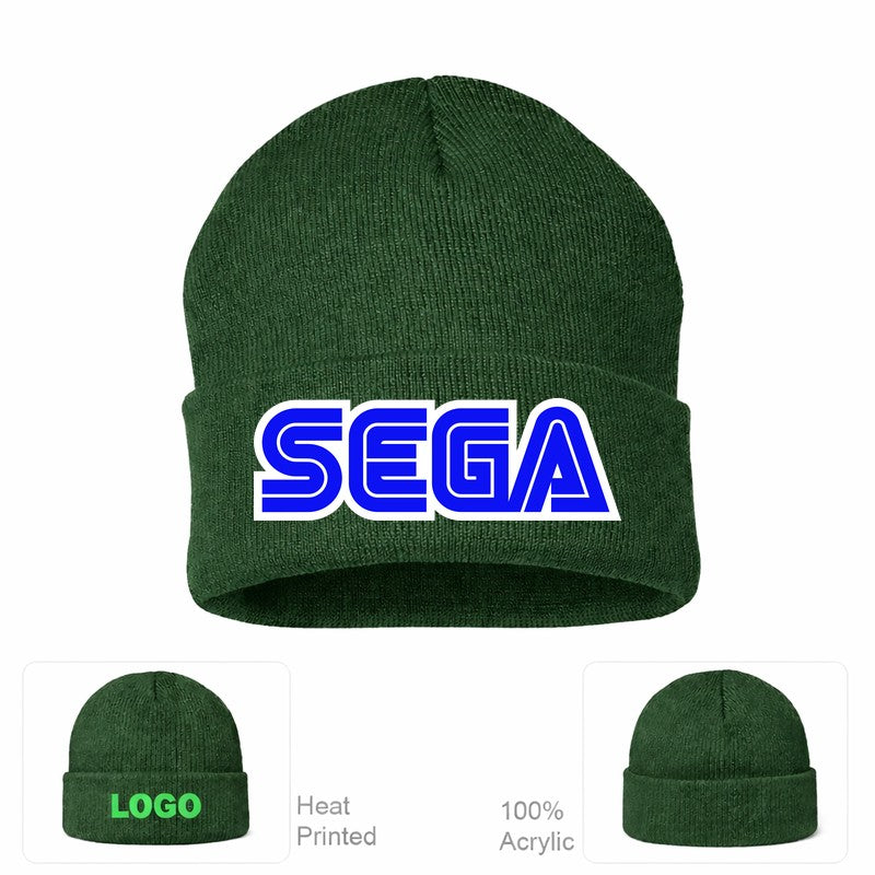 SEGA Beanie Hat - Forest Green
