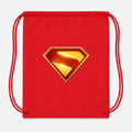 Superman 2025 Drawstring Bag - Red