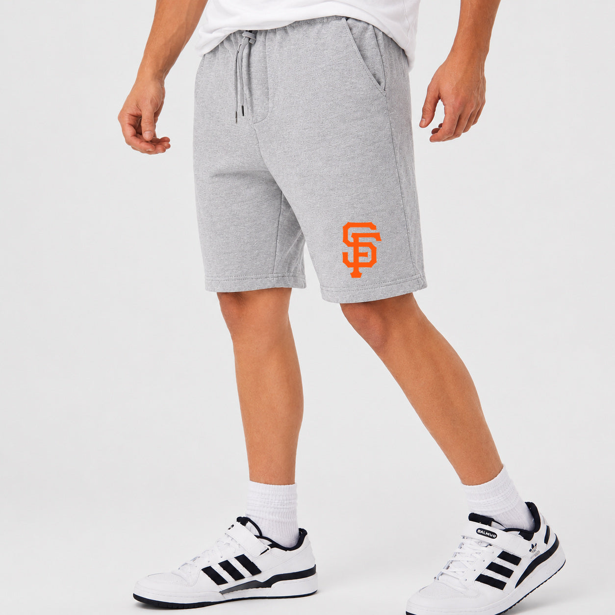 Men's San Francisco Giants Cotton Shorts - Gray