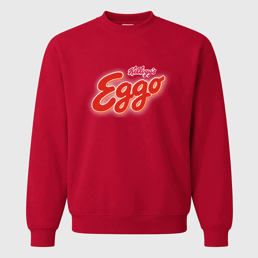 Men's Eggo Crewneck Sweatshirt - Red
