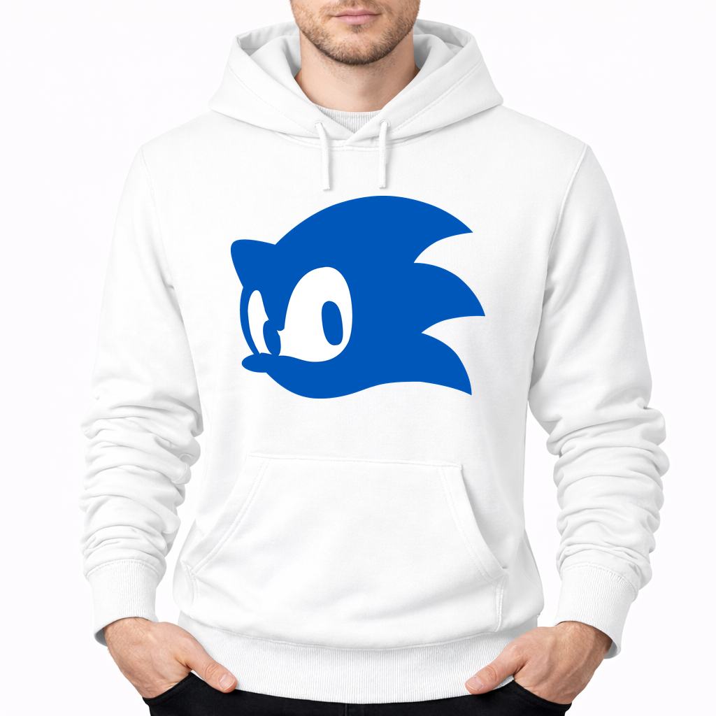 Men's Sonic Pullover Hoodie - White