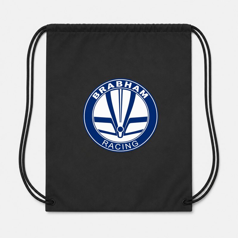 Brabham Racing Drawstring Bag - Black