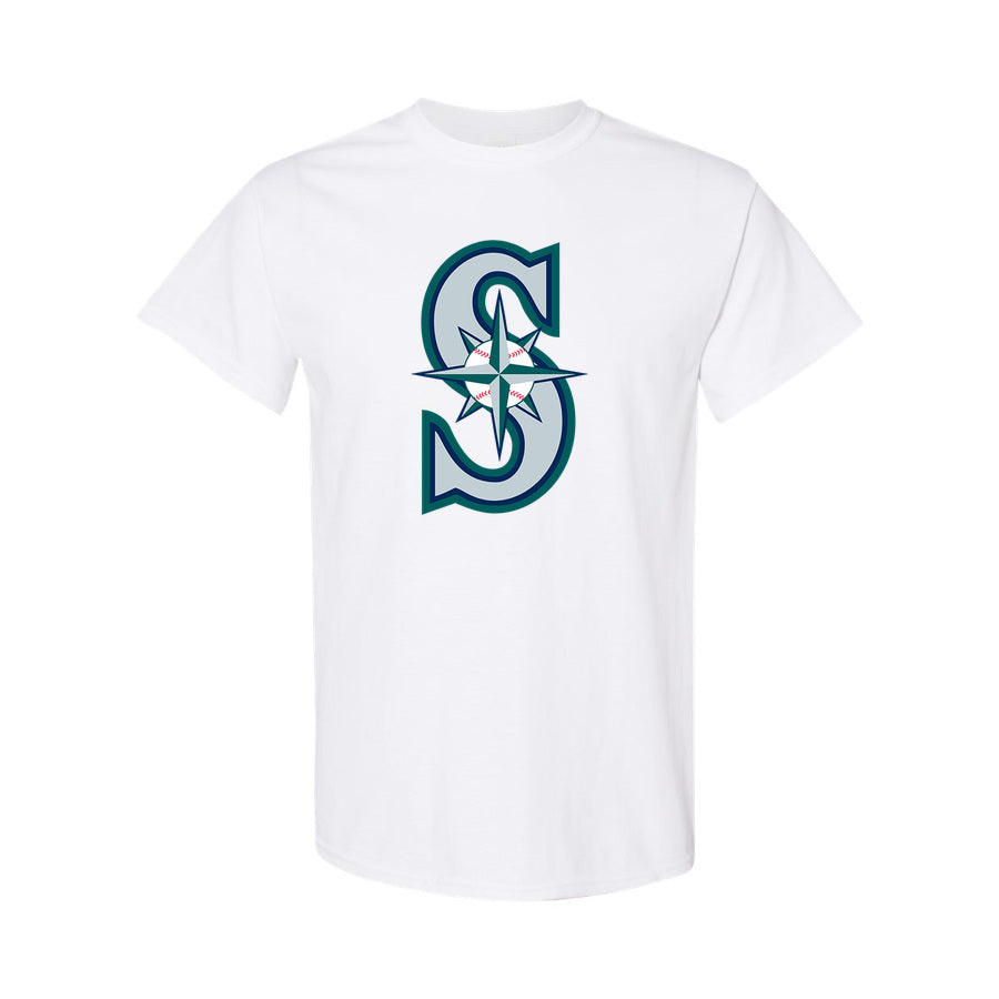 Men's Seattle Mariners Cotton T-Shirt - White