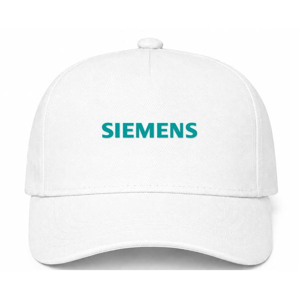 Siemens Logo White Dad Baseball Cap Hat