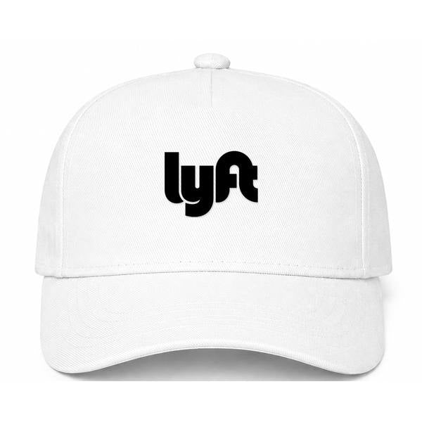 Lyft Black Logo White Dad Baseball Cap Hat