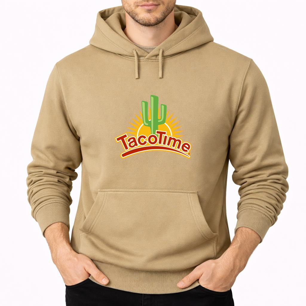 Men's Taco Time Pullover Hoodie - Tan