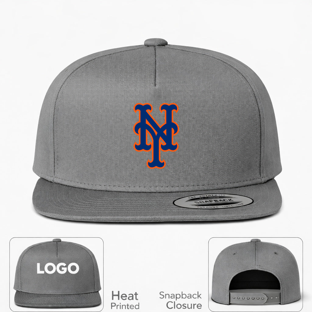 MLB New York Mets Snapback Hat - Gray