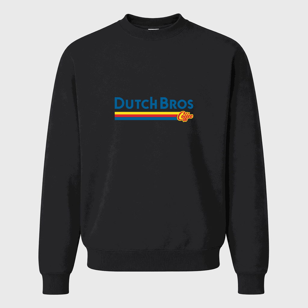 Men's Dutch Bros Coffee Crewneck Sweatshirt - Black