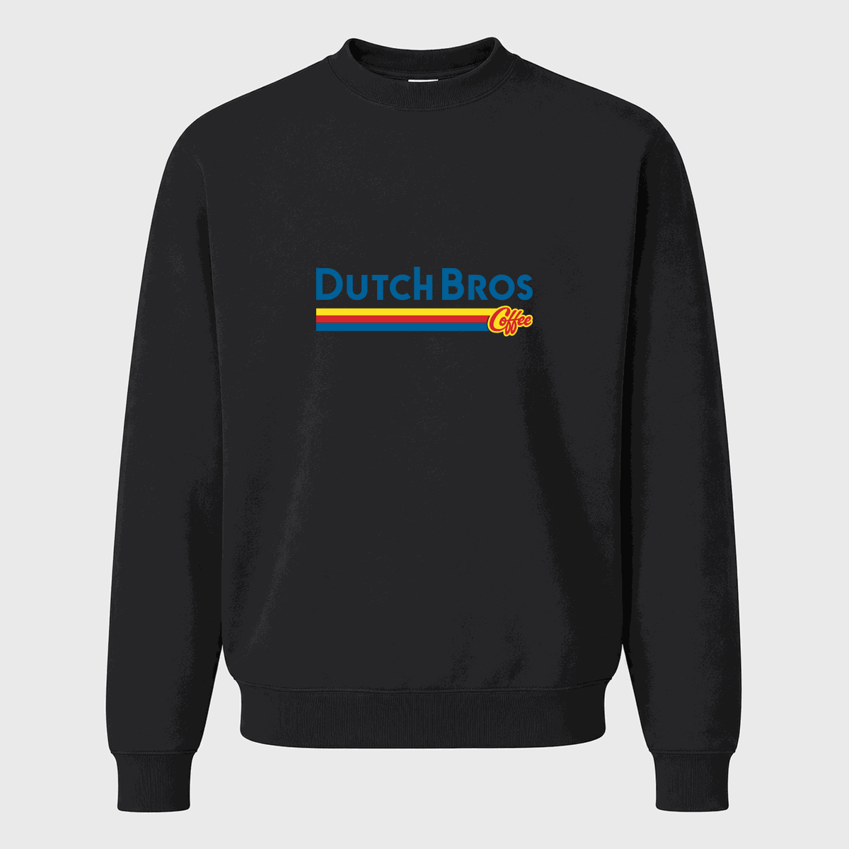 Men's Dutch Bros Coffee Crewneck Sweatshirt - Black