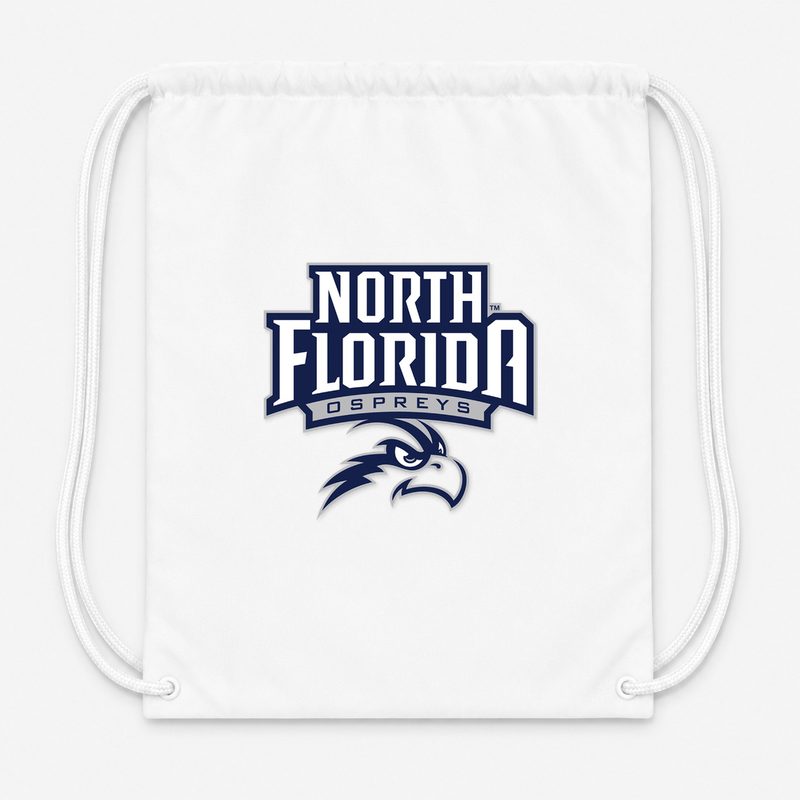 UNF Ospreys Drawstring Bag - White