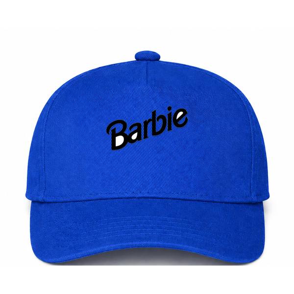 Barbie Logo Blue Dad Baseball Cap Hat