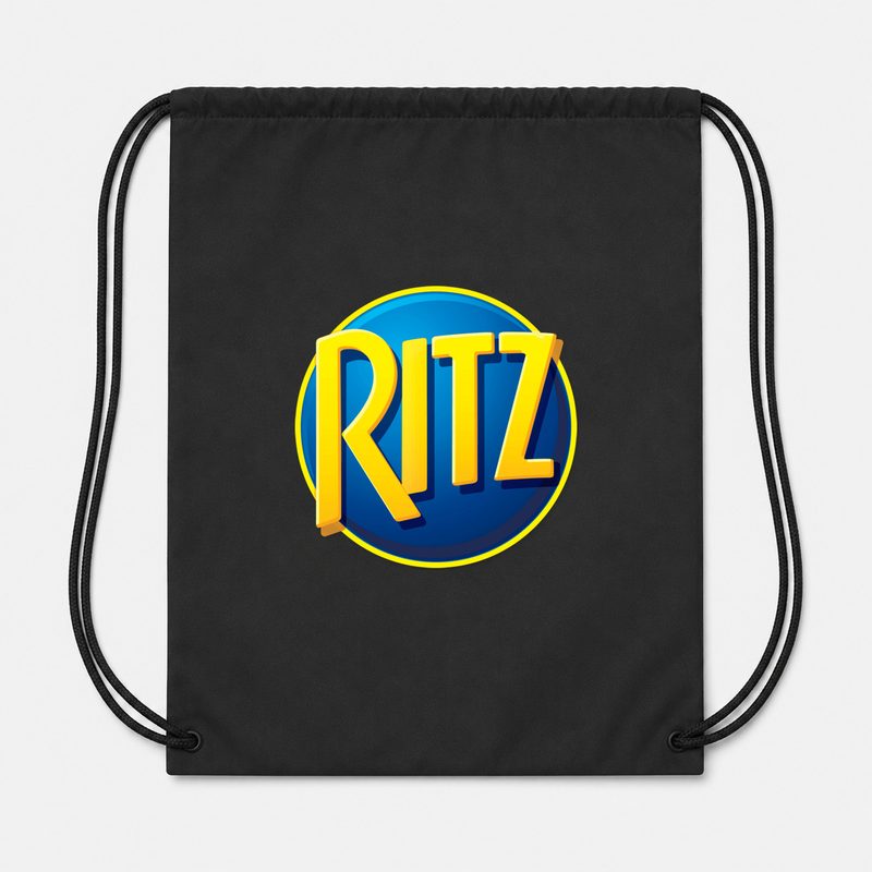 Ritz Mondelez Food Drawstring Bag - Black