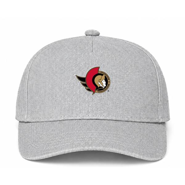 Ottawa Senators NHL Logo Gray Dad Baseball Cap Hat