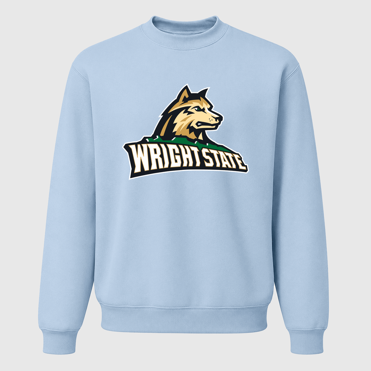 Men's Wright State Raiders Crewneck Sweatshirt - Sky Blue