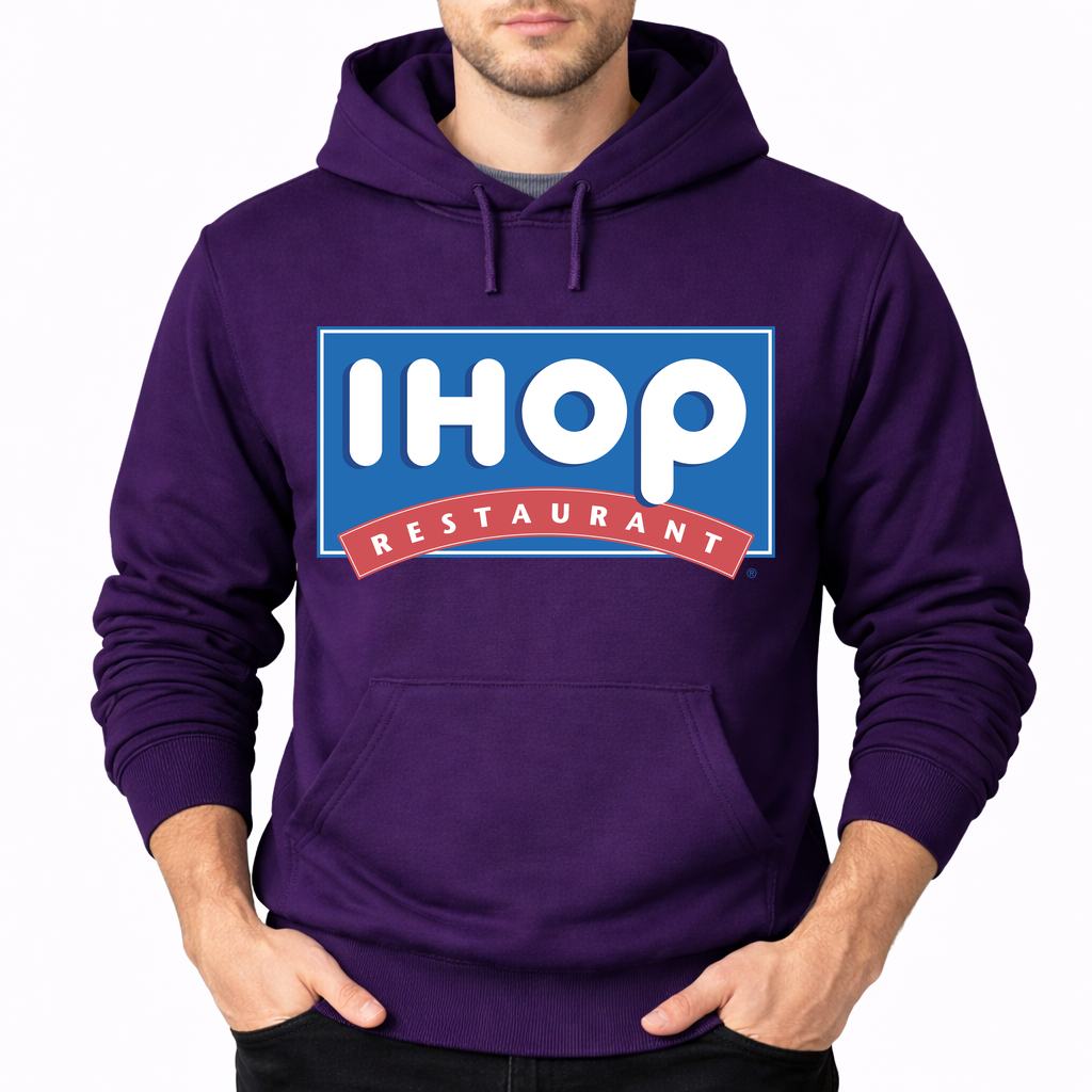 Men's IHOP Pullover Hoodie - Purple
