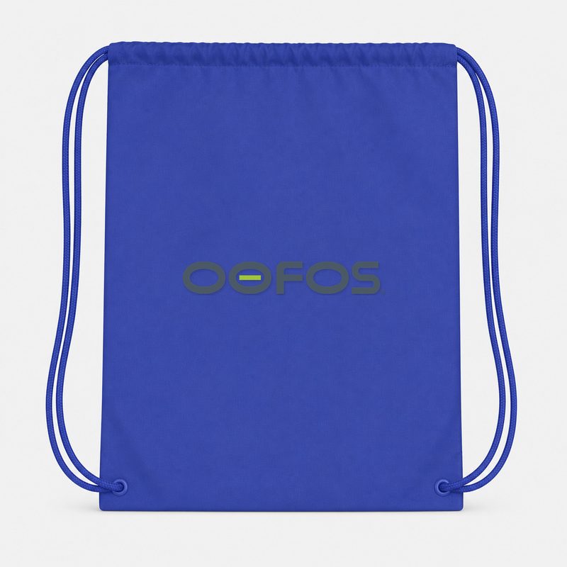Oofos Drawstring Bag - Blue