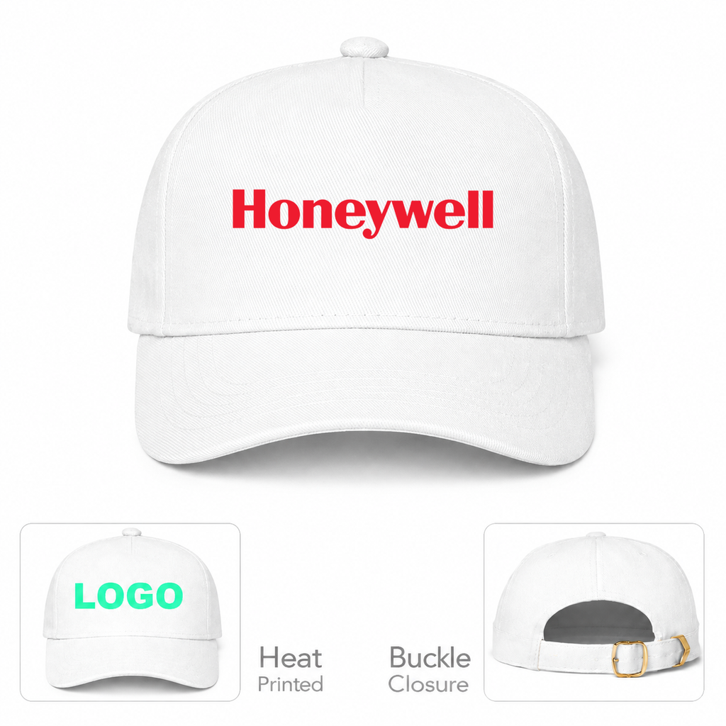 Honeywell White Dad Baseball Cap Hat